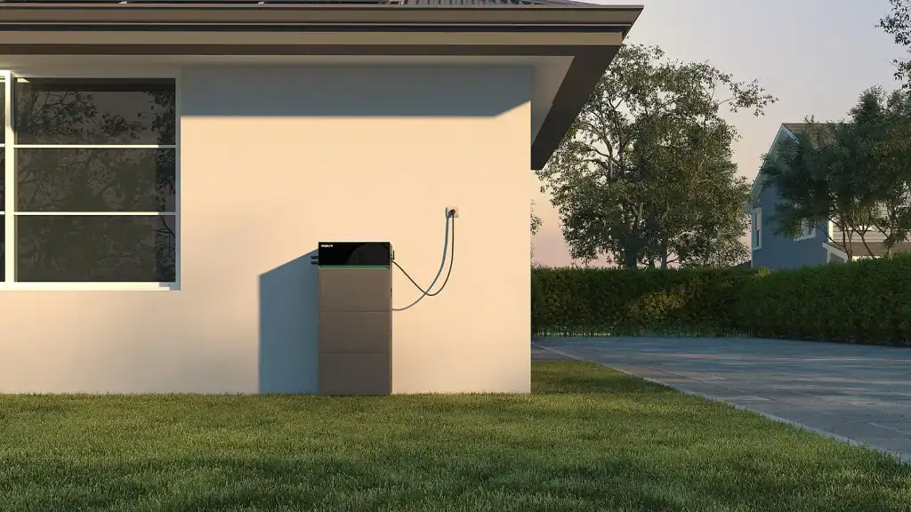 thuisbatterij in je tuin