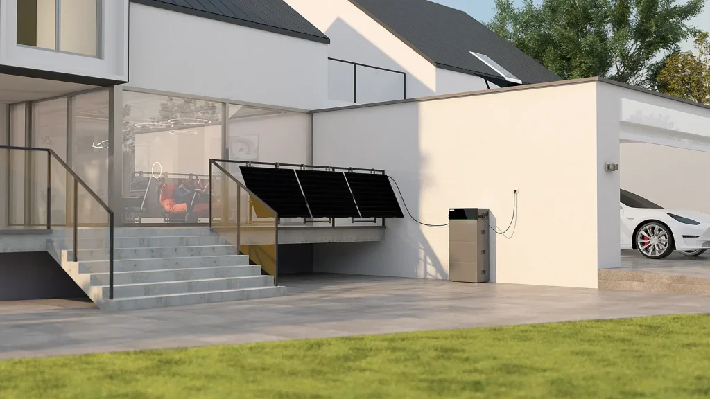 thuisbatterij modulair buiten